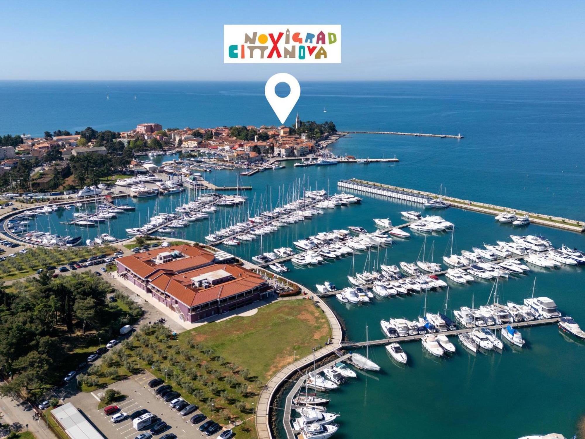 Boutique Hotel Nautica - Spa & Wellness, Free Parking, Pet Friendly Новиград Екстериор снимка