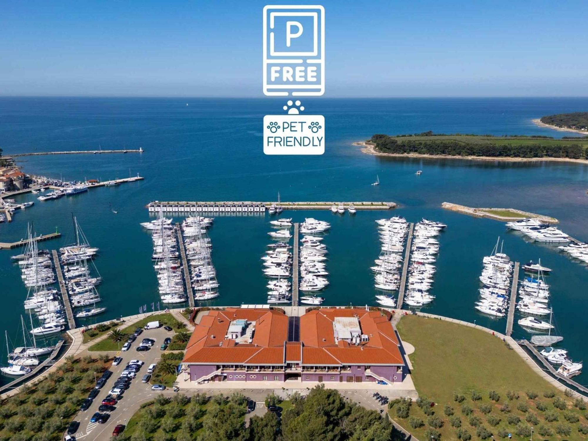 Boutique Hotel Nautica - Spa & Wellness, Free Parking, Pet Friendly Новиград Екстериор снимка